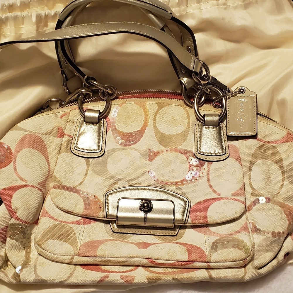 Coach - Kristin Embellished Domed Satchel